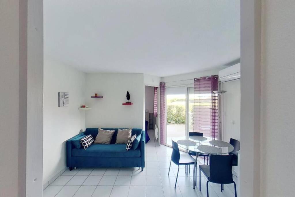 Les Goelettes - Appartement En Rdc Avec Acces Direct A La Plage Saint-Cyprien  Zewnętrze zdjęcie